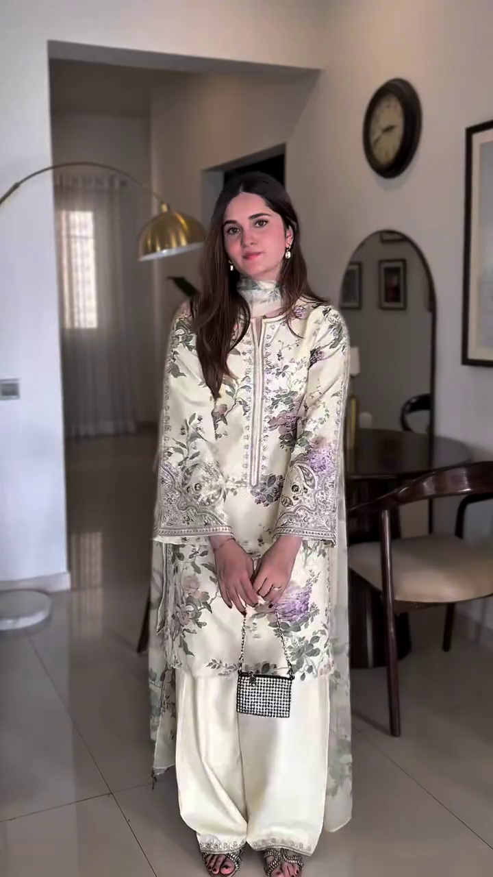 🌿✨ “Vintage Floral Luxury 3-Piece Set – Soft Pastel Elegance for Every Occasion” ✨🌿