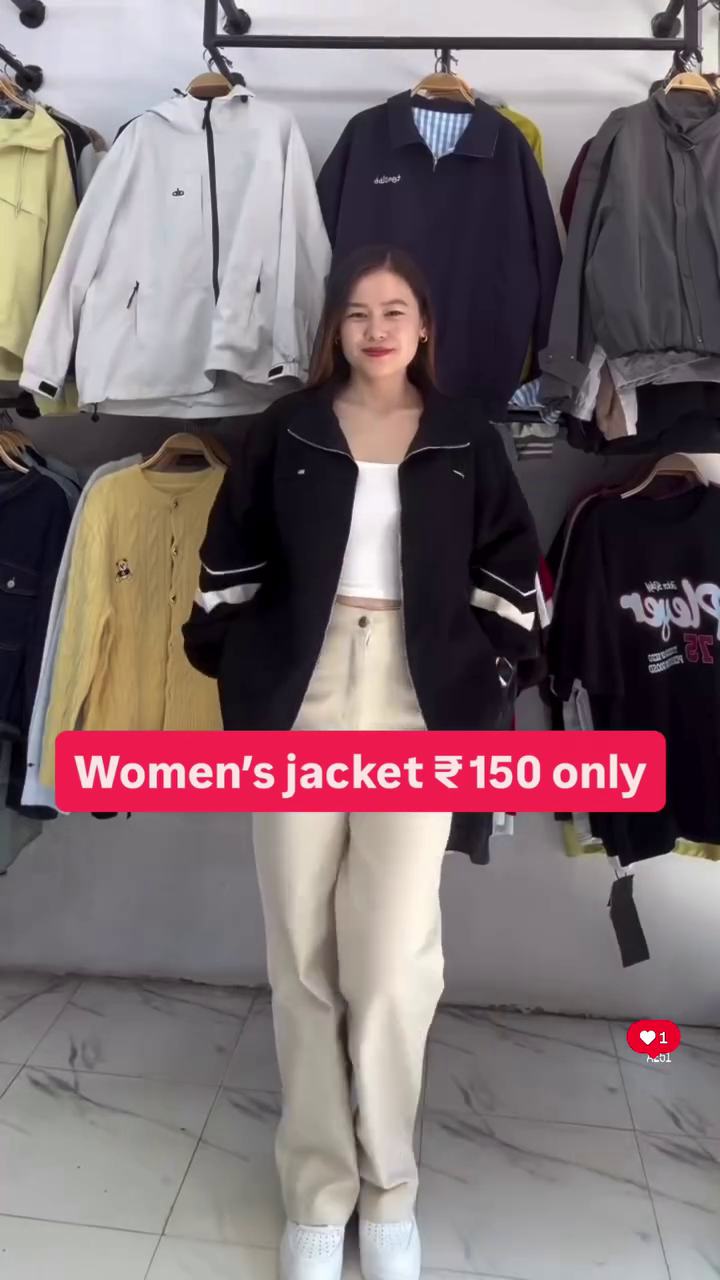 🧥✨ “Street-Style Women’s Premium Zip-Up Jacket – Trendy, Durable & Budget Friendly!”