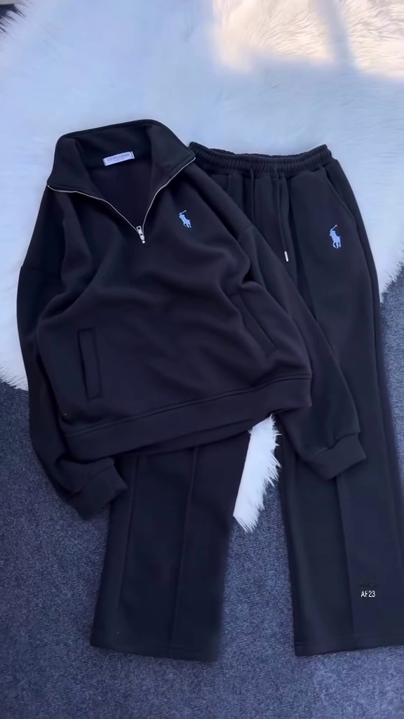 🤎✨ “Elite Comfort Luxe Tracksuit Set – Minimal, Classy & Ultra-Soft (XXS–XXL)” ✨🤎