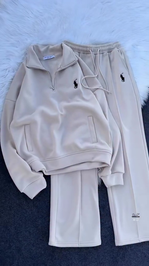 🤎✨ “Elite Comfort Luxe Tracksuit Set – Minimal, Classy & Ultra-Soft (XXS–XXL)” ✨🤎