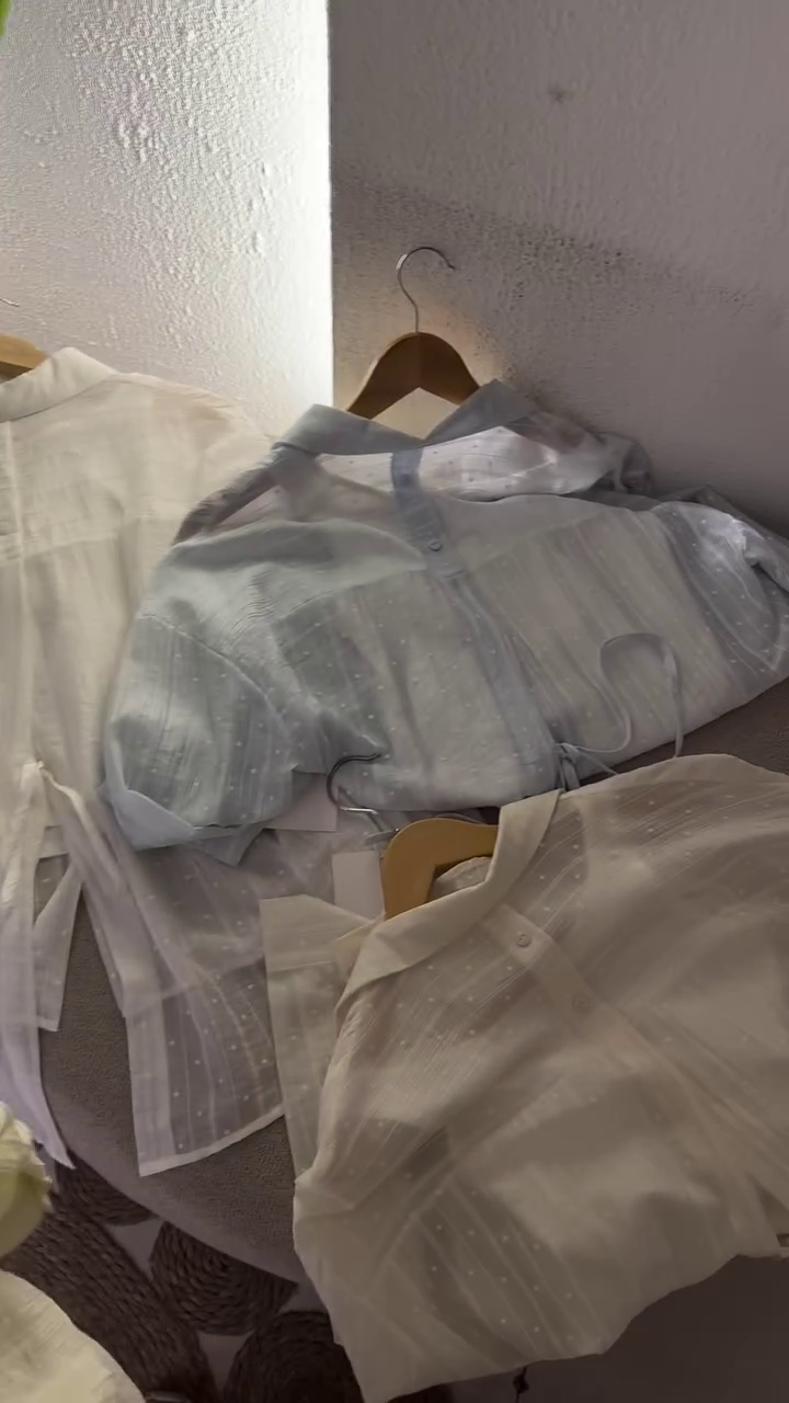 🌸✨ “Soft Pastel Sheer Tie-Front Blouse – Dreamy, Elegant & Weightless (XXS–XXL)” ✨🌸