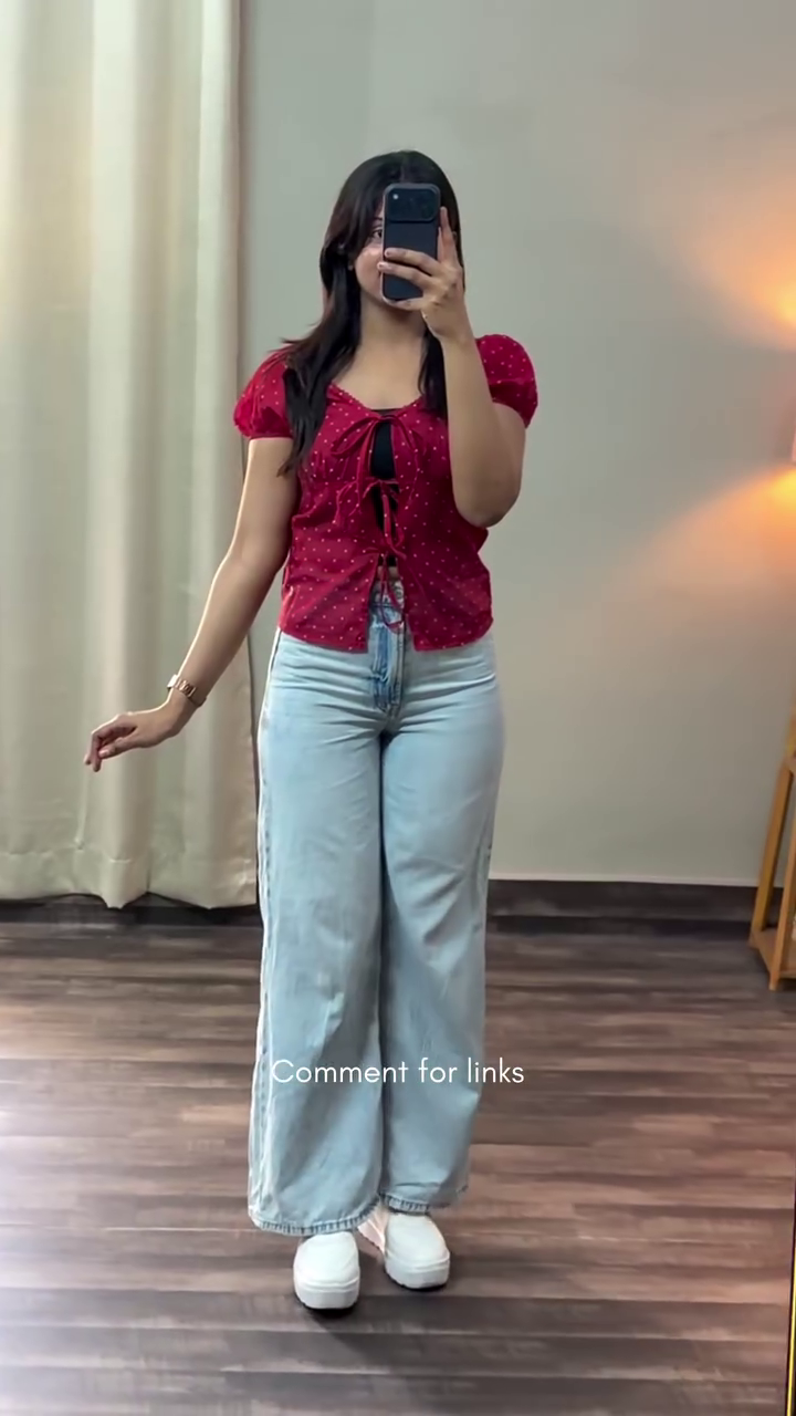 💙 Royal Ruffle Tie-Up Blouse – Chic Statement Top Collection 💙