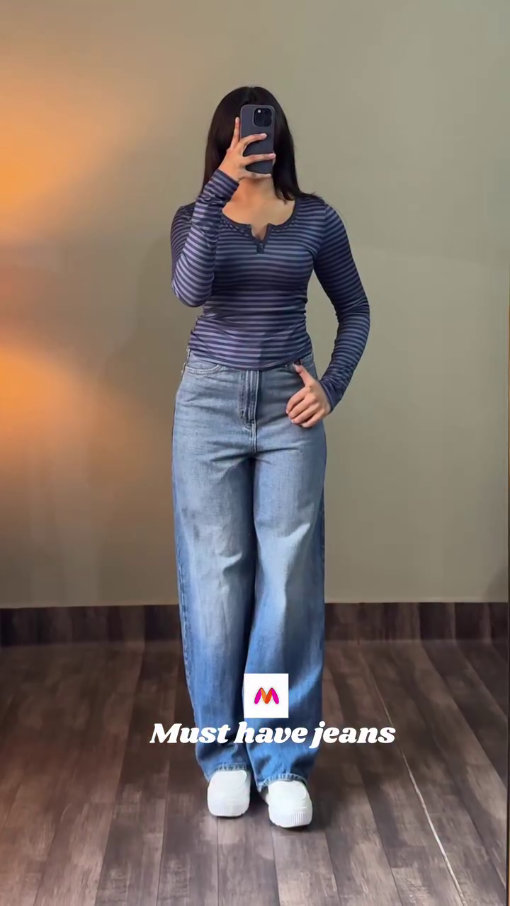 💙 Urban Utility Wide-Leg Cargo Jeans – Must Have Denim Collection 💙