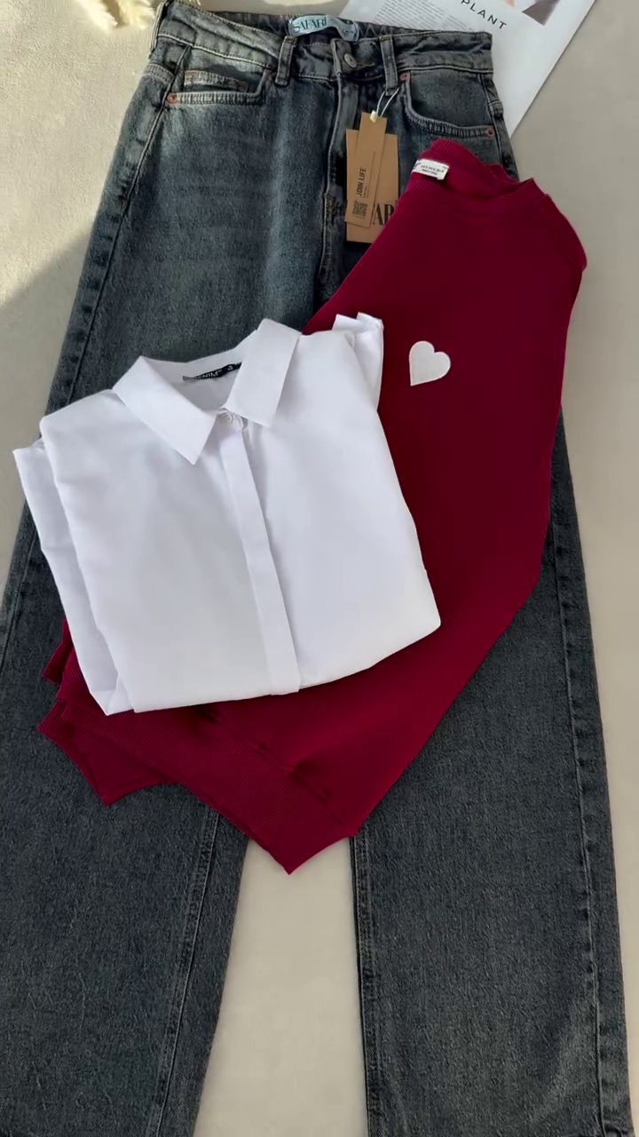 ❤️ Sweetheart Classic Oversized Sweatshirt | XXS–XXL 💫