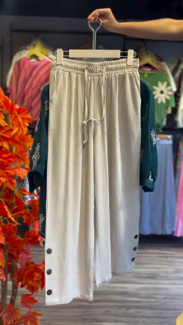 💚 Emerald Frost Embroidered Kurti Set | XXS–XXL ✨