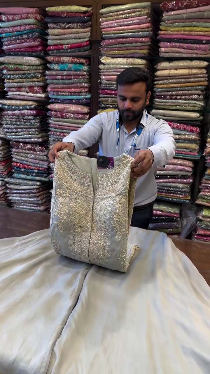 ✨ Royal Embroidered Luxury Ethnic Dress – Premium Festive Designer Collection