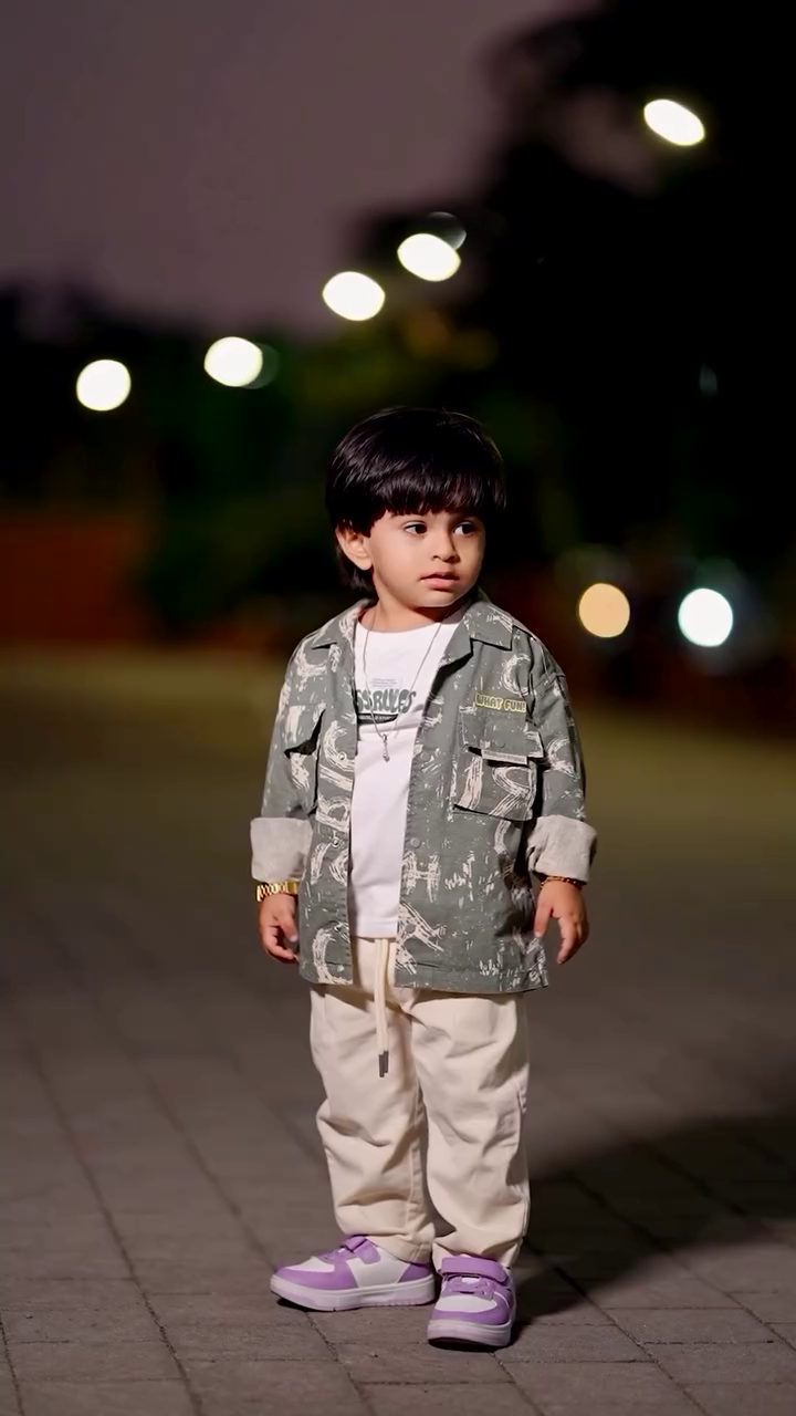 🌿 Little Trendsetter Casual Streetwear Set – Stylish Kids Everyday Outfit