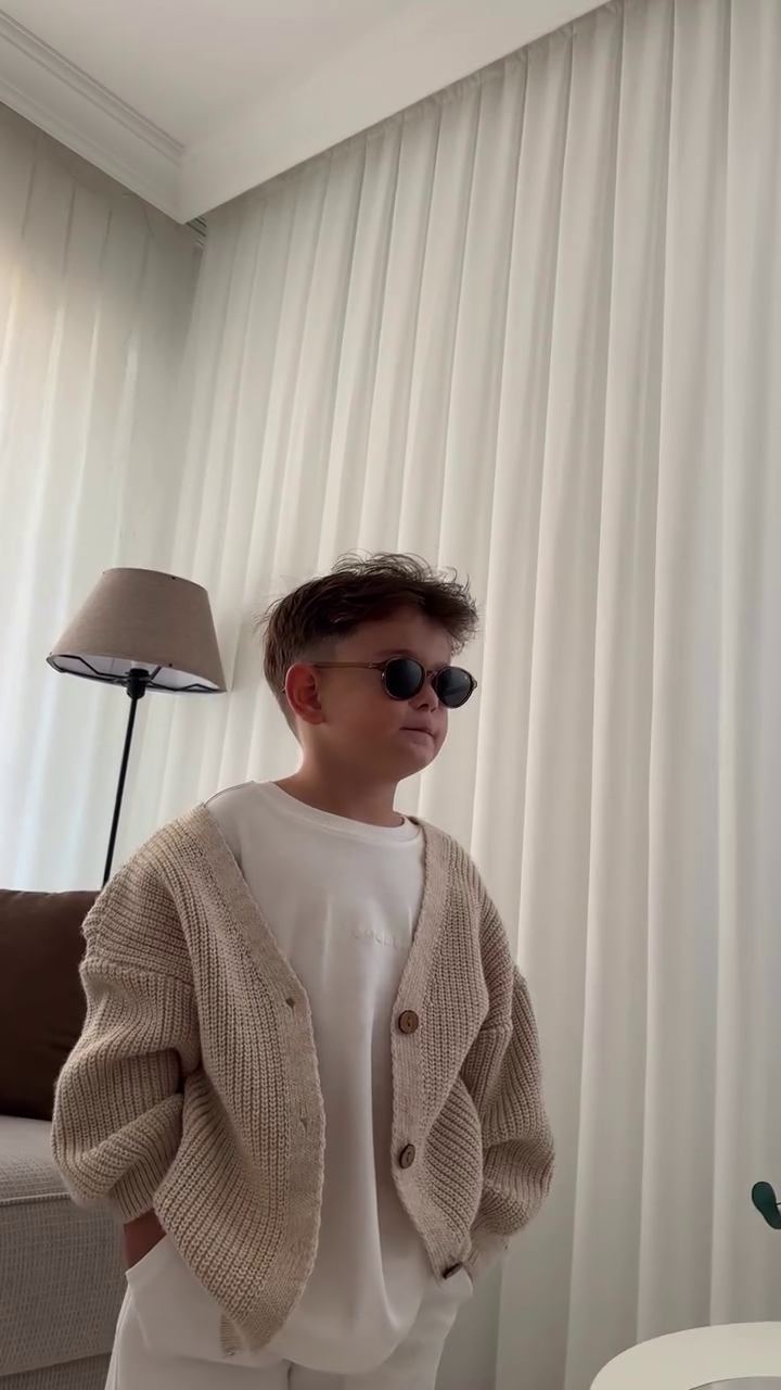 🕶️ Mini Rockstar Street Style Set – Kids Leather Jacket Outfit