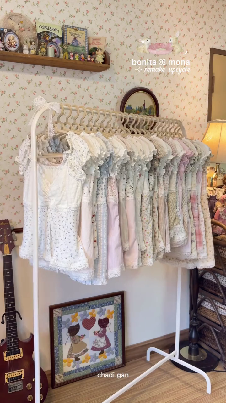 🤍 Vintage Cottagecore Lace Peplum Top – Soft Girl Dream Fit 🤍