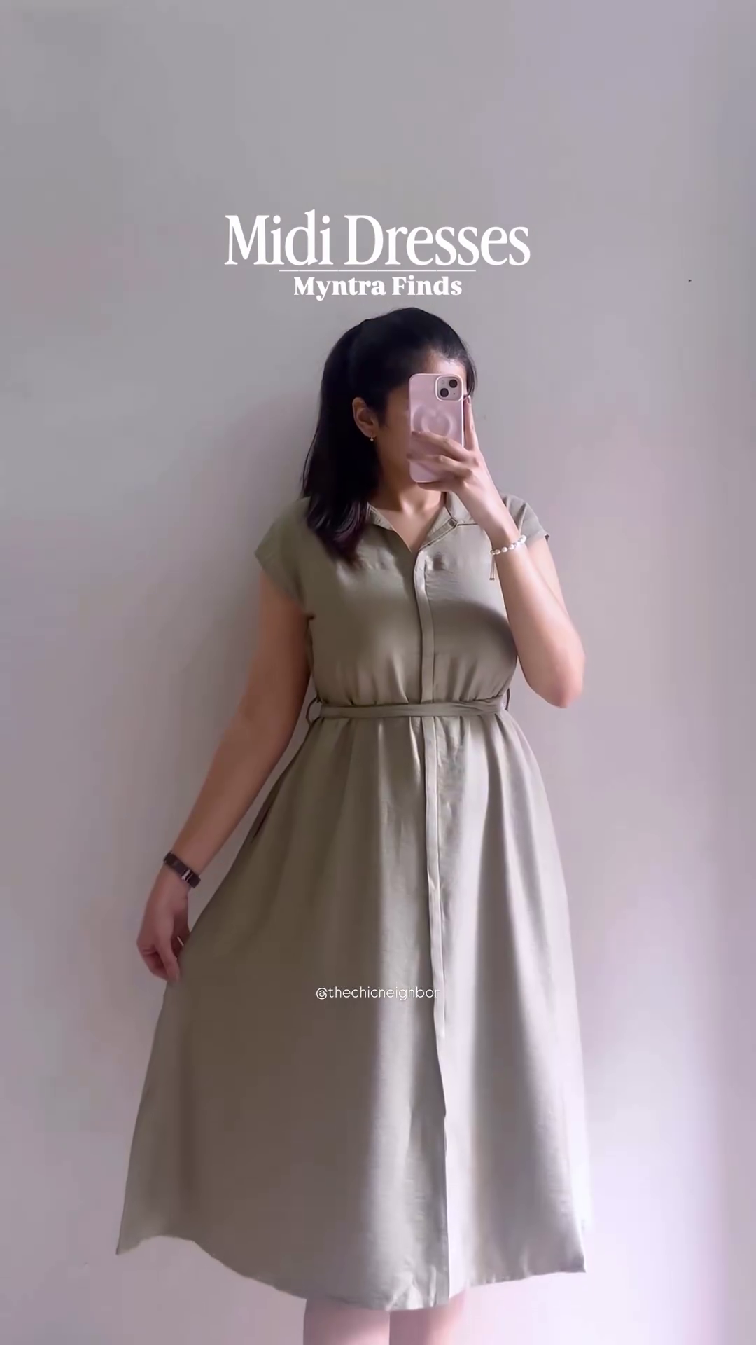 ❤️ Elegant Bloom Button-Down Midi Dress – Effortless Everyday Glam ❤️✨