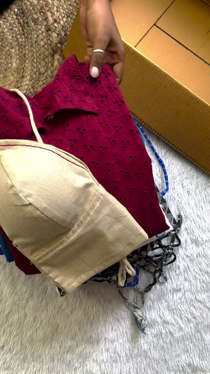 🌿 Elegant Ethnic Co-Ord Set – Minimal Chic Kurti & Top Combo ✨🤍💙