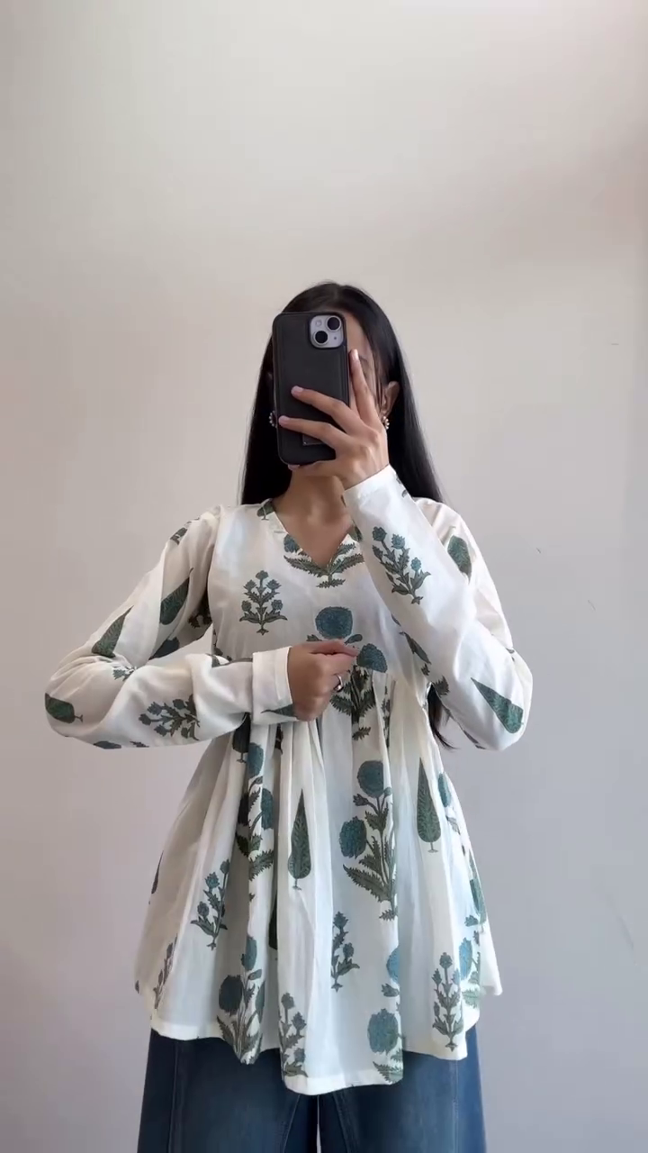 Blossom Pink Floral Peplum Top ✨ | Cute Summer Ethnic Fusion Cami