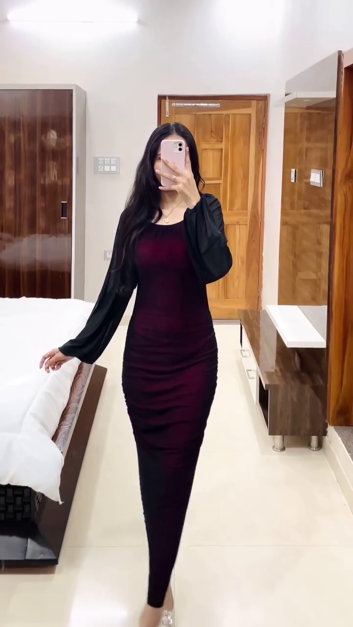 Sky Blue One-Shoulder Elegance Dress ✨ | Embroidered Bodycon Evening Gown