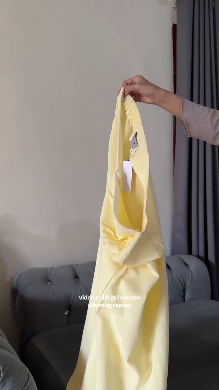 Butter Yellow Flow Drape Co-ord Set ✨ | Elegant Minimal Lounge Outfit