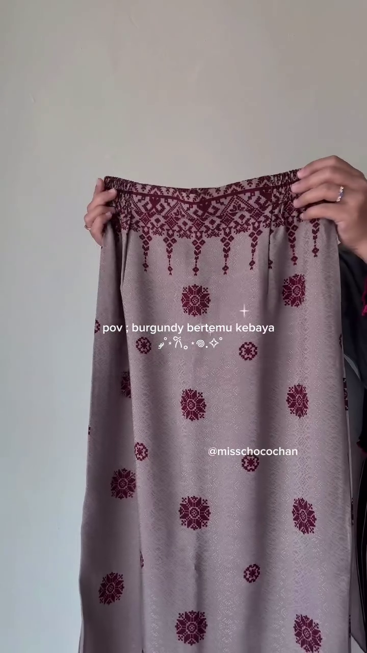 Royal Burgundy Lace Kebaya Set ✨ | Luxe Embroidered Ethnic Ensemble