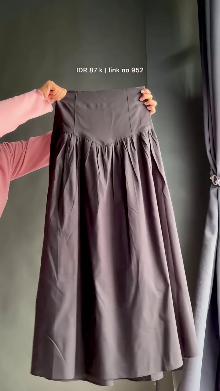 Midnight Lace-Up A-Line Skirt ✨ | Chic Statement High-Waist Skirt