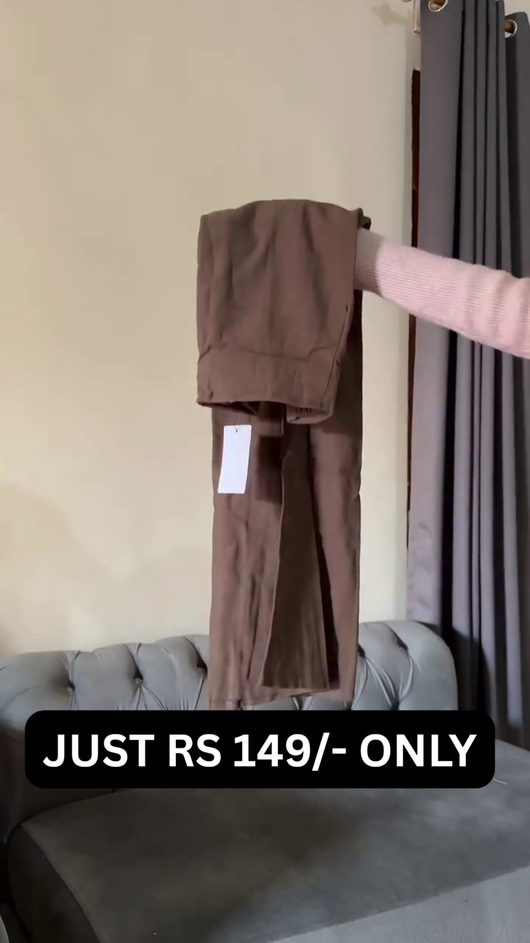 Mocha Chic Straight Pants ✨ | Everyday Comfort Minimal Trousers