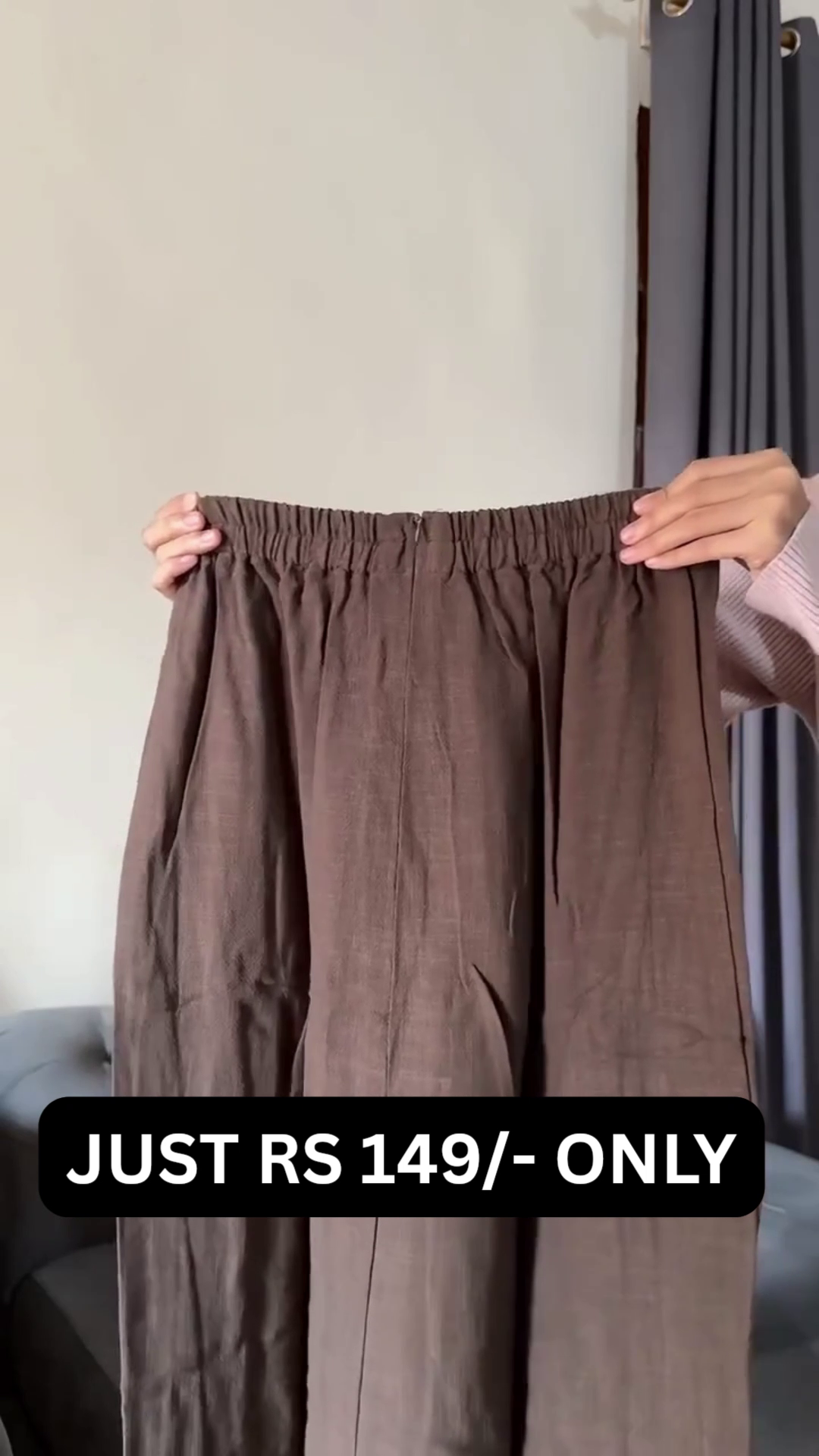 Mocha Chic Straight Pants ✨ | Everyday Comfort Minimal Trousers