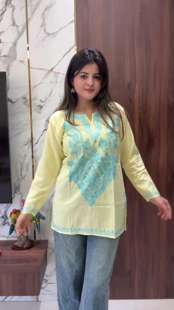 Midnight Bloom Embroidered Top 🌼🖤 | Statement Floral Boho Shirt