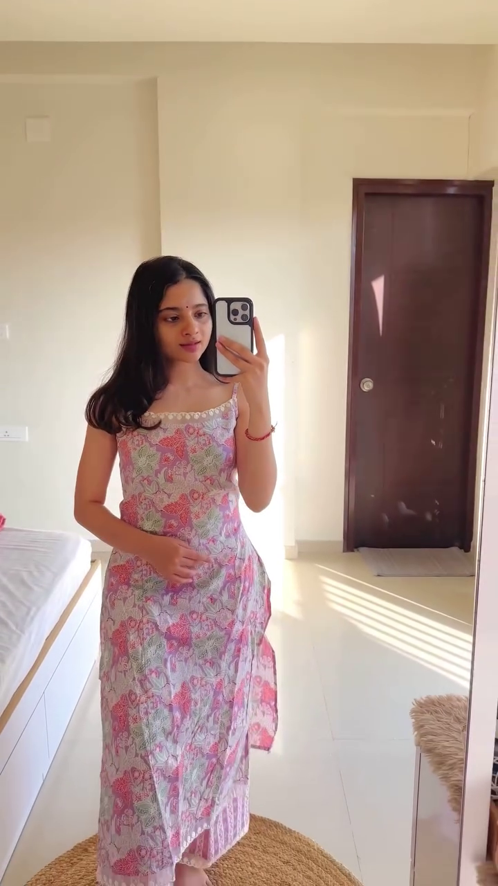 🌸 Rosé Bloom Slip Dress – Soft Elegance & Feminine Charm 🌸