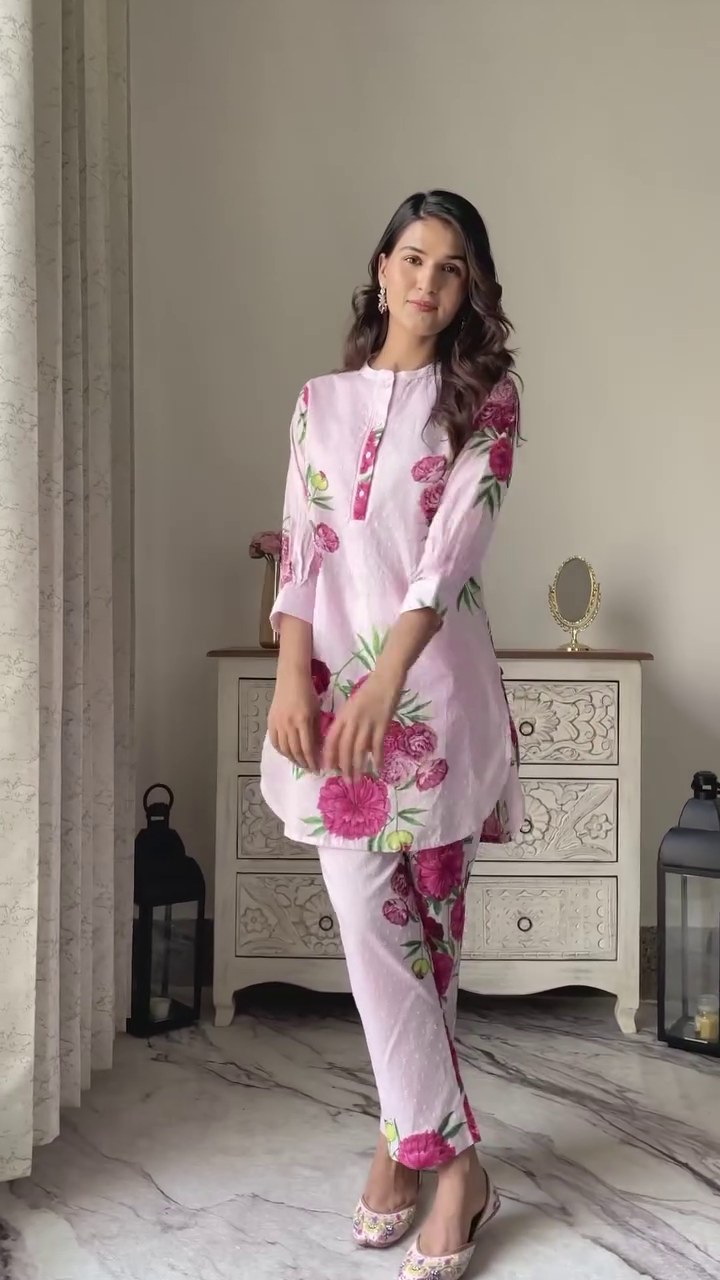 ❄️ Powder Blue Breeze Kurta Set – Subtle Grace & Everyday Elegance ❄️