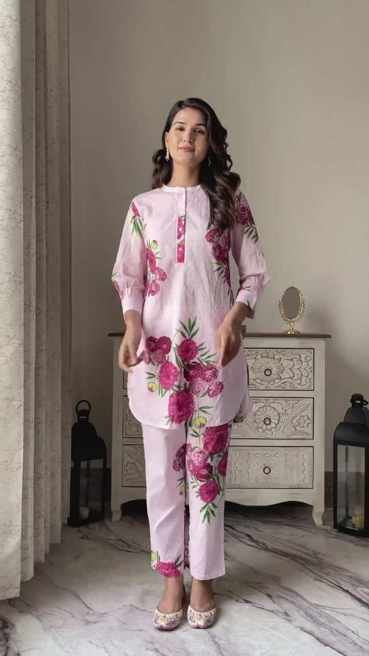 ❄️ Powder Blue Breeze Kurta Set – Subtle Grace & Everyday Elegance ❄️