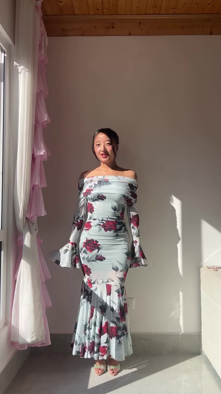 💜 Midnight Muse Slit Bodycon Maxi Dress 💜