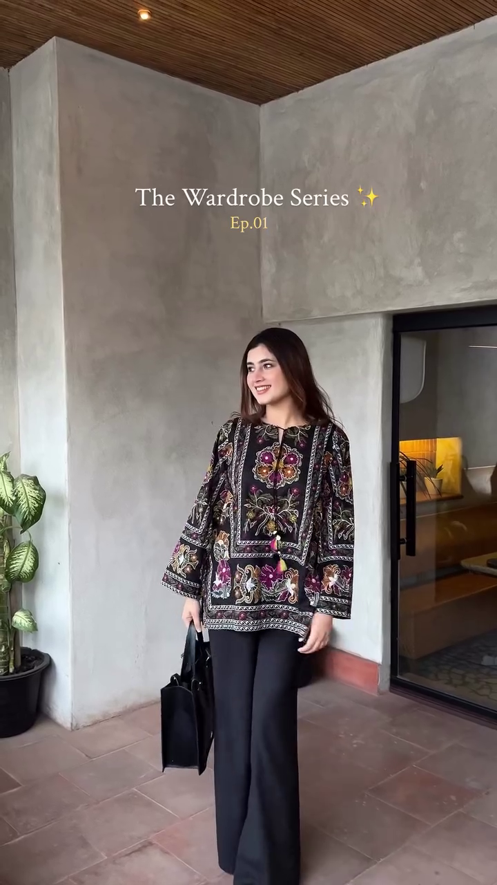 🖤 Vintage Bloom Luxe Co-Ord Set 🖤