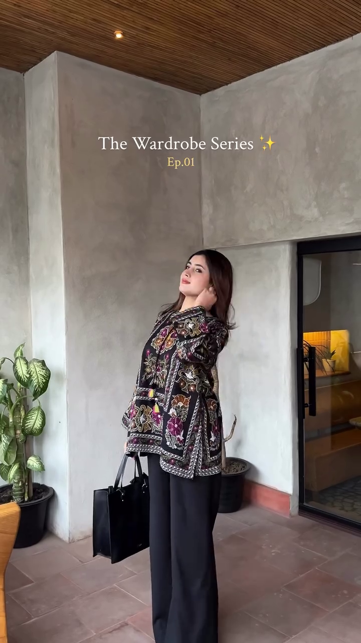 🖤 Vintage Bloom Luxe Co-Ord Set 🖤