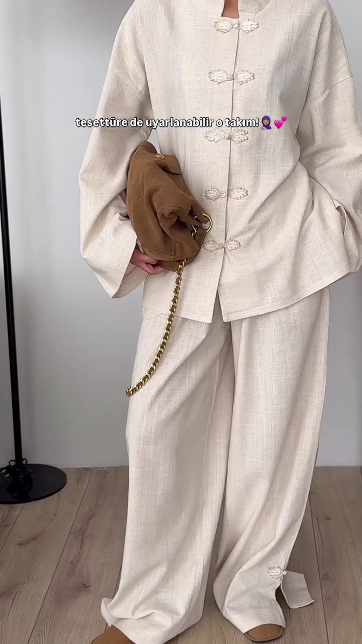 🤍 Serenity Knot Co-Ord Set – Minimal Elegance for Modern Modesty ✨